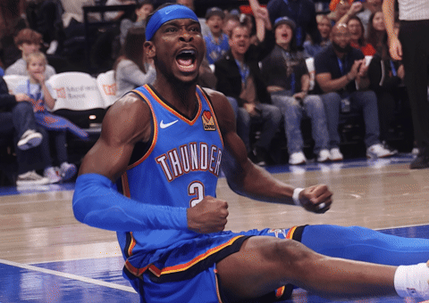 Winning Lets Go GIF by OKC Thunder