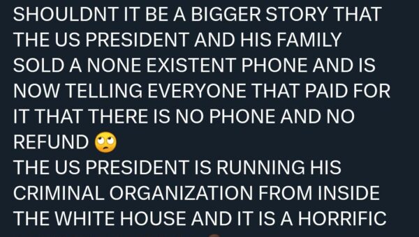 For any other president, this would be a scandal that would follow them forever