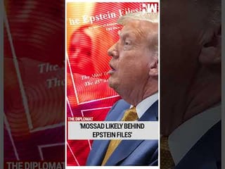 Epstein Files: Ex-Diplomat KP Fabian Says Israel’s Mossad Likely Behind Epstein Files