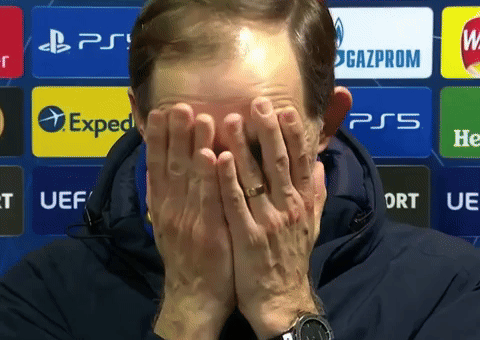 Tired Thomas Tuchel GIF by DAZN