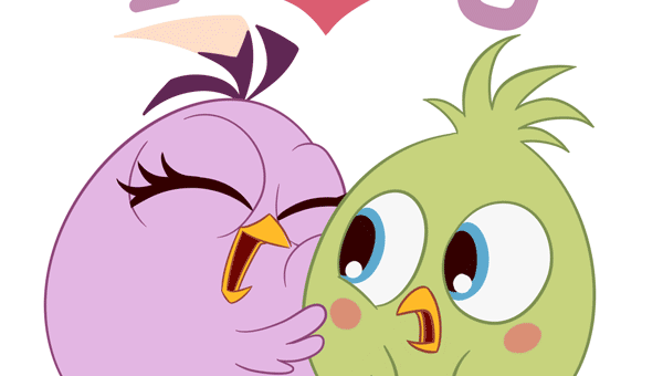 I Love You GIF by Angry Birds