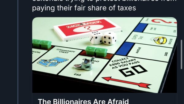 They’re afraid!