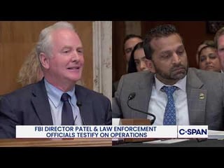 Van Hollen pressed Kash Patel over allegations he has repeatedly been intoxicated while on the…