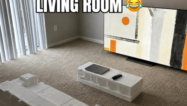 Beloved squeaky living room