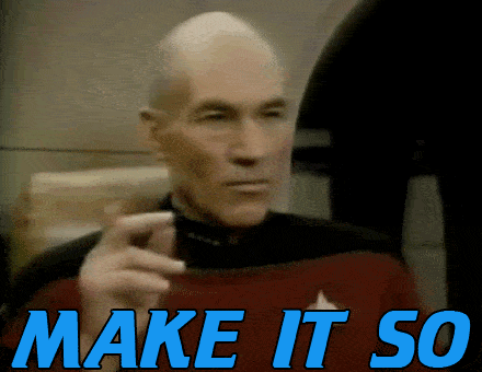 Make It So Patrick Stewart