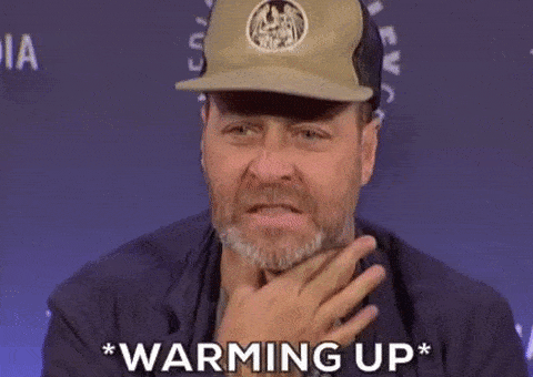 Warming Up Sterling Archer GIF by The Paley Center for Media