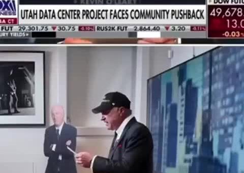 Kevin O’leary is fearmongering on Fox News about Chinese Operatives opposing his giant Utah data…