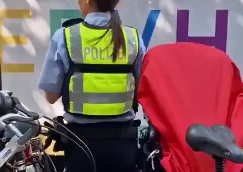 German police at pride parade