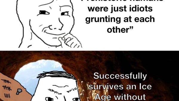 Turns out cavemen were quite capable