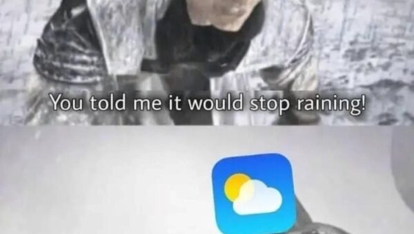 Its always the weather app