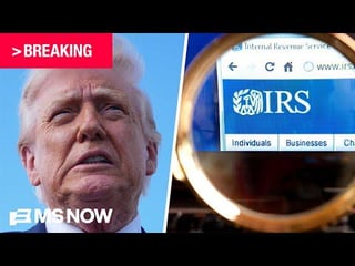 BREAKING: Trump drops $10 billion lawsuit against IRS