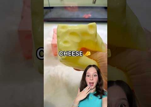Can I Make The VIRAL CHEESE SQUISHY?! 😱😳🧀 *DIY Satisfying Squishy at Home*