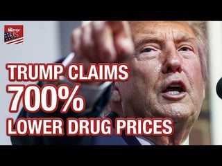 Trump’s impossible math claims to lower drug prices by 700%