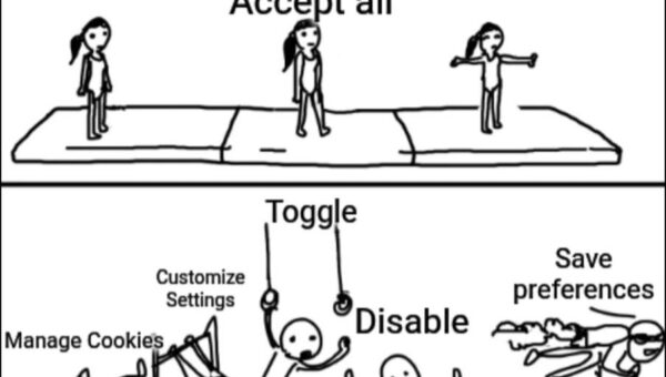 rejecting cookies should count as daily exercise