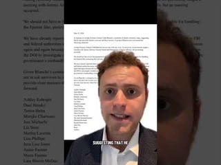 Breaking: Todd Blanche likely lied under oath to Congress: “He said that he met with…
