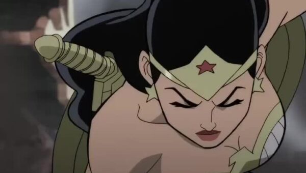 Wonder Woman wrecking Nazis