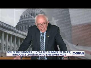Bernie Sanders introduces bill to “Abolish Super PACs”: “Our government is on its way to…