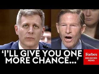 ‘Who Won The 2020 Election?’: Blumenthal Quite Fed Up Grilling Trump Judge Nominee