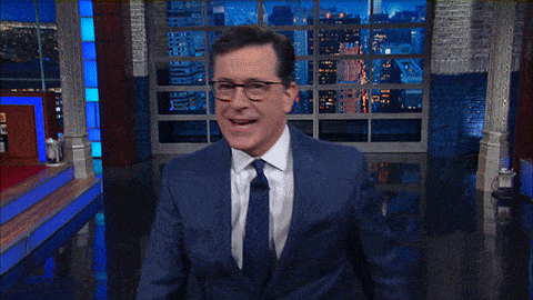 Stephen Colbert Goodbye GIF by The Late Show With Stephen Colbert