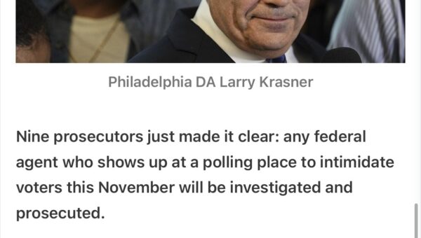 No Voter Intimidation allowed