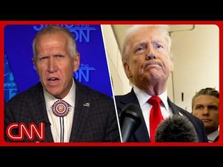 Thom Tillis criticizes the Iran deal President Trump is finalizing, telling CNN’s Jake Tapper it…