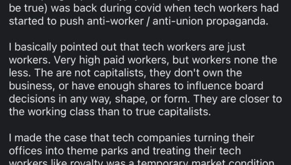 If you have to earn a wage to live, you’re not a capitalist