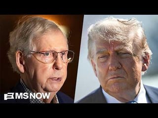 Mitch McConnell rips President Trump’s $1.8B ‘slush fund’ as “utterly stupid, morally wrong”: “So the…