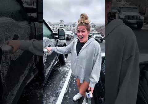 Satisfying Icicle Breaking Compilation ❄️ #satisfying #icicle #winter #ice #shorts #trending #viral