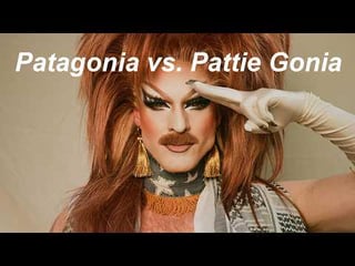 Clothing brand Patagonia, sues drag climate activist Pattie Gonia