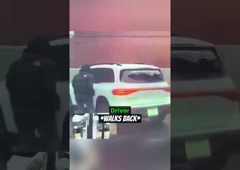 Karen Gets Instant Karma For Blocking Parking Space #shorts