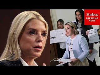 BREAKING: Epstein Survivors Excoriate Pam Bondi For DOJ’s Handling Of Epstein Files Amid House Probe