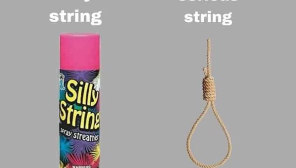 Don’t be silly