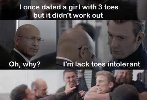 A girl with 3 toes