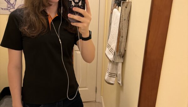 Nearly 10 months of HRT later and this was the first day I went to work wearing feminine clothes