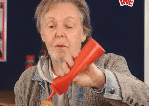 Paul Mccartney Laugh GIF by Chicken Shop Date