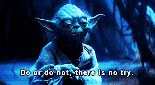 Star Wars There Is No Try