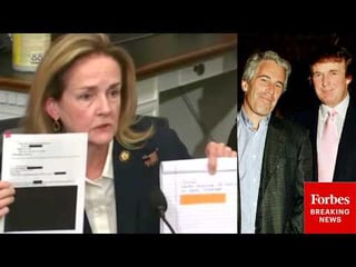 JUST IN: Dean Reads Notes Of Redacted Epstein File About Trump’s Relationship With Epstein