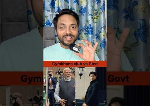 Elites vs indian Govt, Delhi Gymkhana club controversy #trending #delhi #viralnews