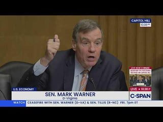 Mark Warner confronts Scott Bessent On DNI Nominee Bill Pulte: “The notion that Bill Pulte…