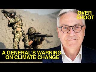 British 3-Star General, Richard Nugee, warns that climate shocks, extreme weather, and resource wars are…