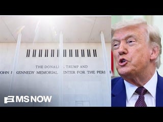 Kennedy Center staff begins removing references to President Trump’s name