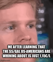 That’s still cheap compared to ours