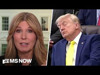 ‘He’s a laughing stock’: Nicolle reacts to Trump ASLEEP on camera AGAIN during 3PM White House event