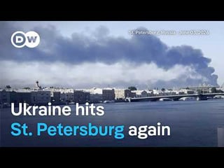 Ukraine fires new wave of drones at St. Petersburg