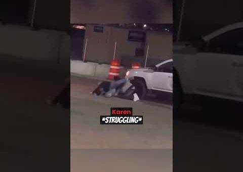 Karen Gets Instant Karma For Fighting 👀 #shorts