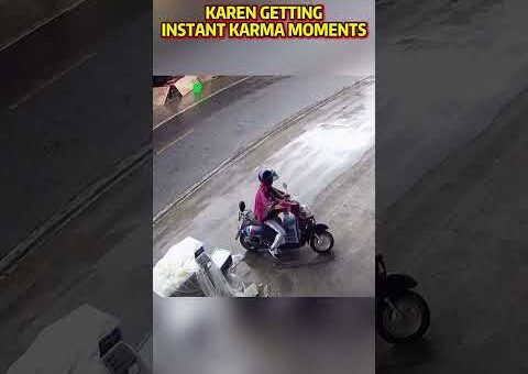 Karen Getting Instant Karma Moment