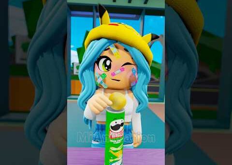 Mia Got Instant Karma 😂🍌Brookhaven Funny Meme #roblox #funny #shorts