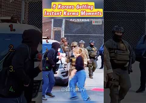Karens Getting Instant Karma Moments #karen #karma