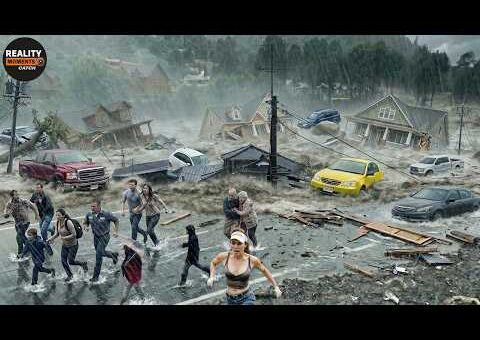 Moments Filmed Seconds Before Disaster |Incredible Moments Caught On Camera vs Natural Disasters #11