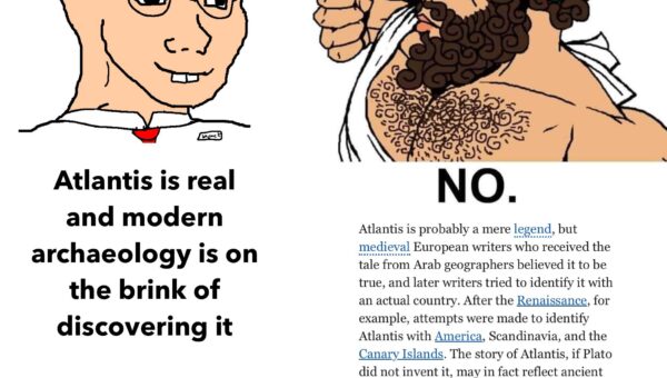 Atlantis was an allegory